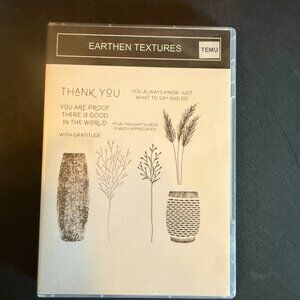 Temu Stamps and Dies Earthen Textures